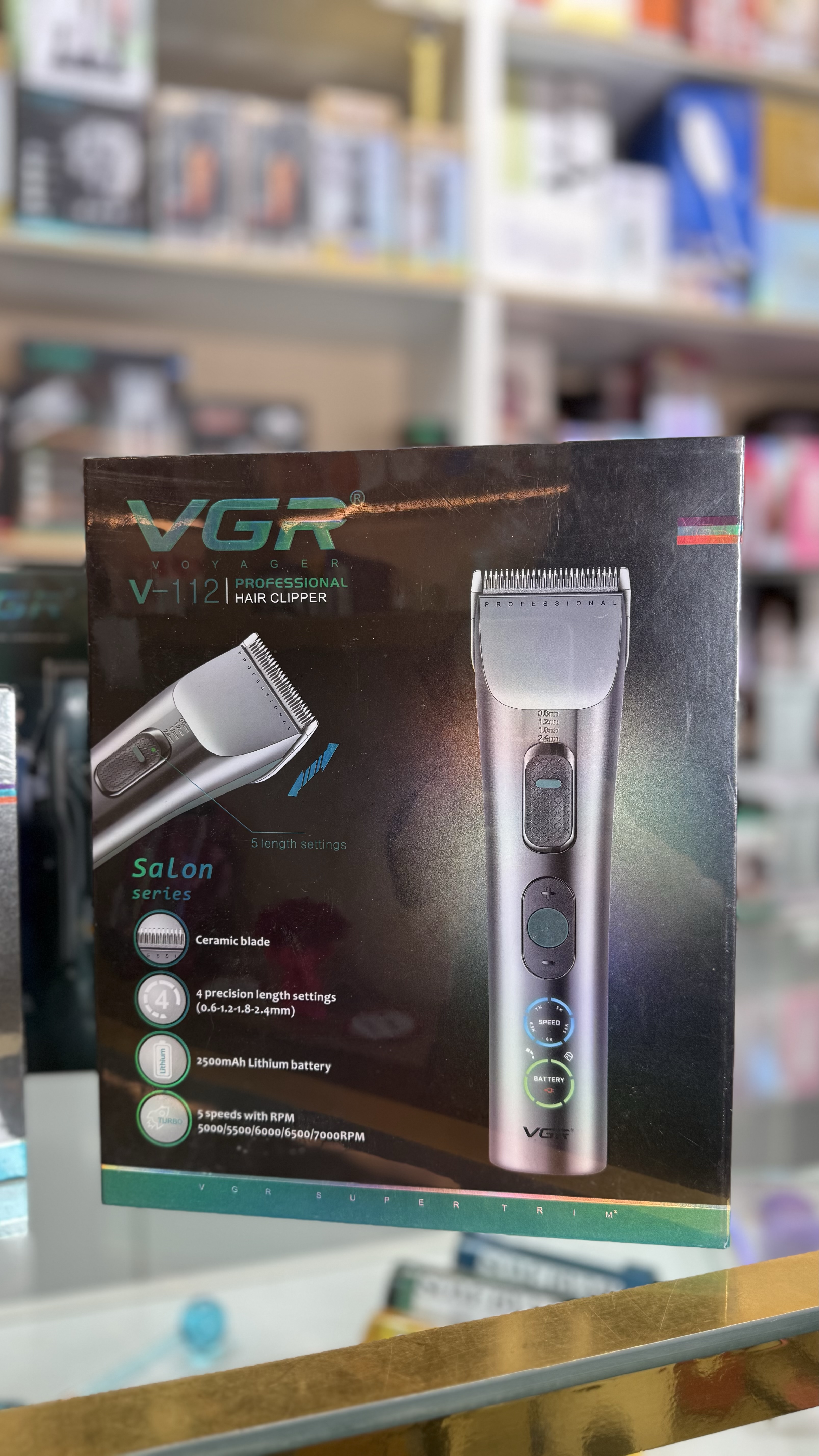 ماشین اصلاح  وی جی آر VGR مدل V-112